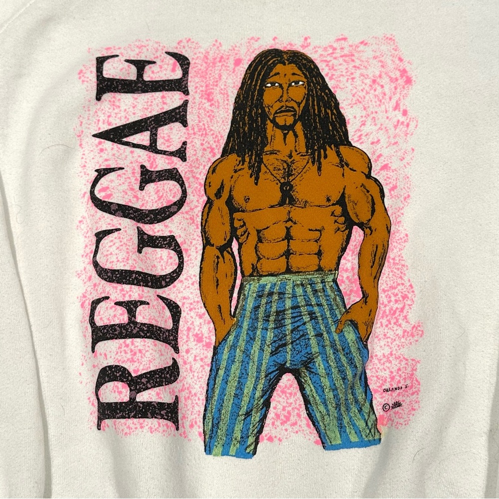 Vintage 1990s Reggae Graphic Sweatshirt
